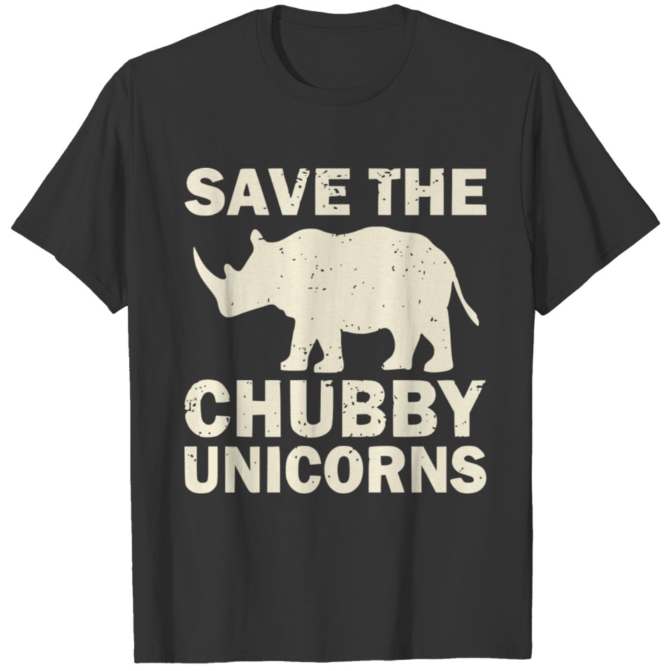 Save The Chubby Unicorn T-Shirt T-shirt