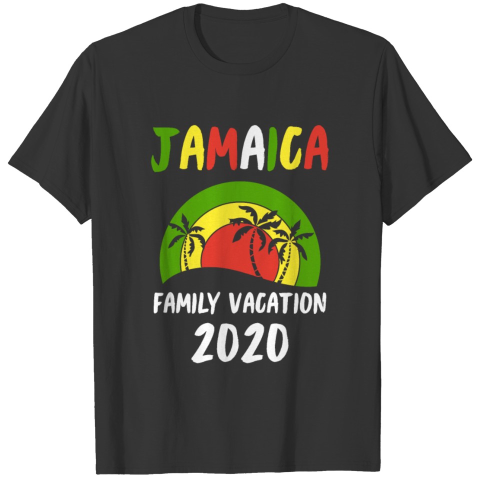 Rasta Jamaica Family Vacation 2020 T Shirts