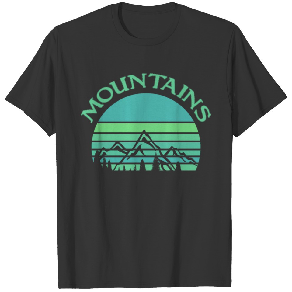 Mountains gr T-shirt