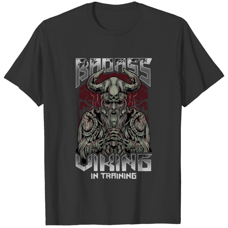 Badass Viking In Training T-shirt