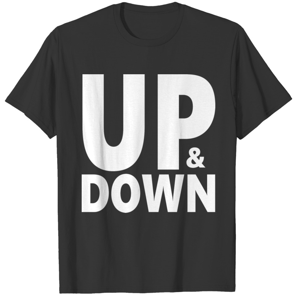 up & down T-shirt