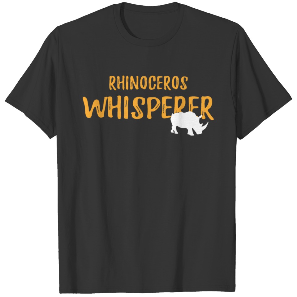 Rhinoceros Whisperer Graphic Shirt T-shirt