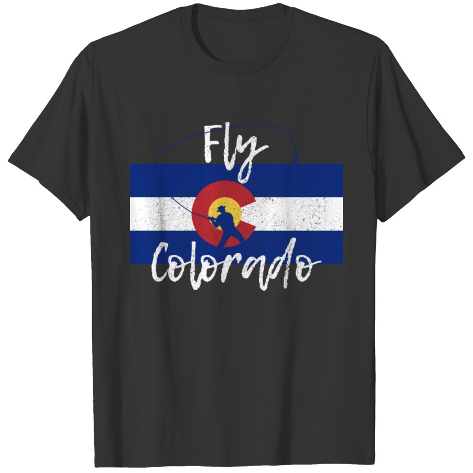 Fly Fishing Colorado Trout Fisherman Gift T Shirts