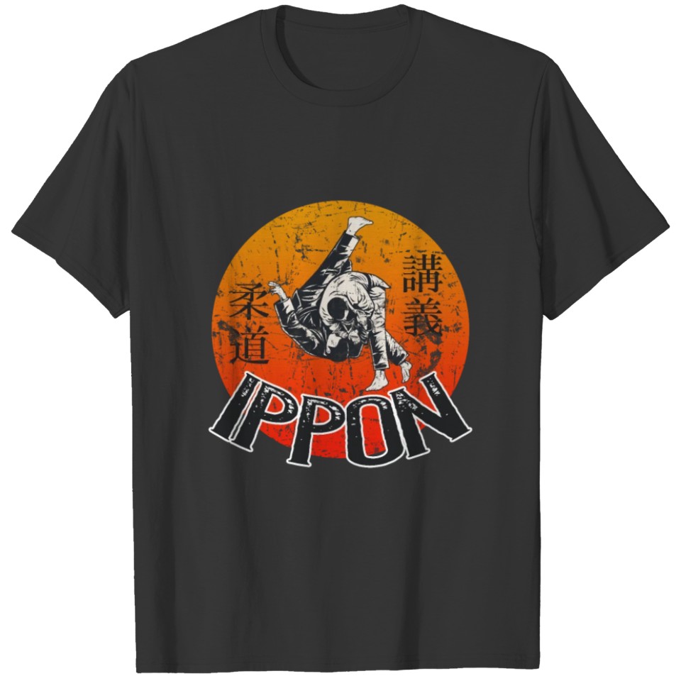 Ippon Judo Judoka Fighter T-shirt