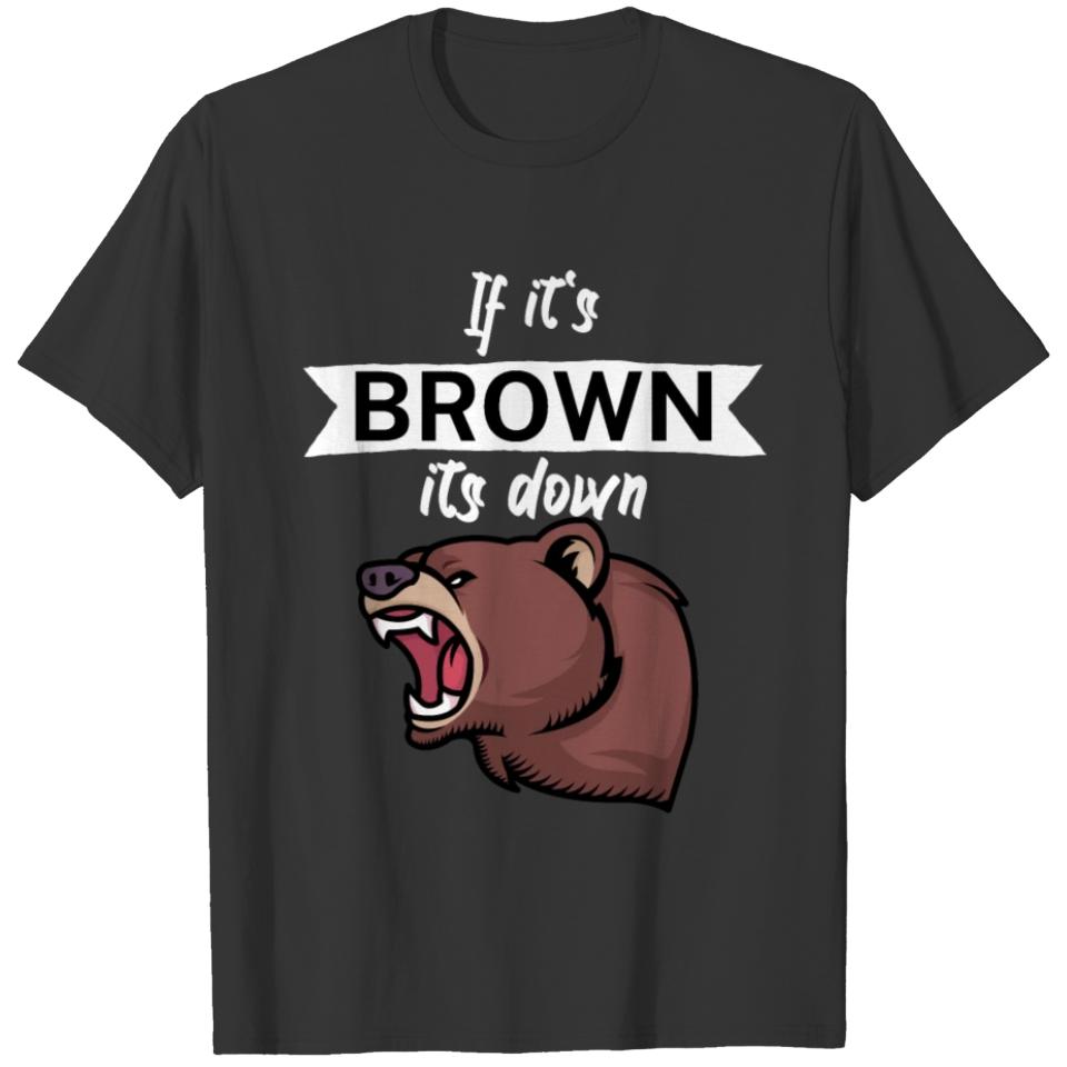 If it s brown its down T-shirt