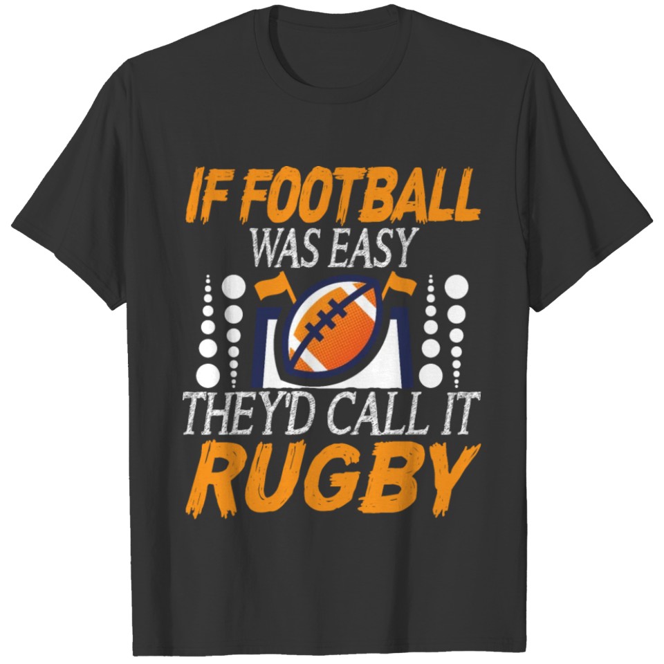 Football vs Rugby - American, Sunday T-shirt