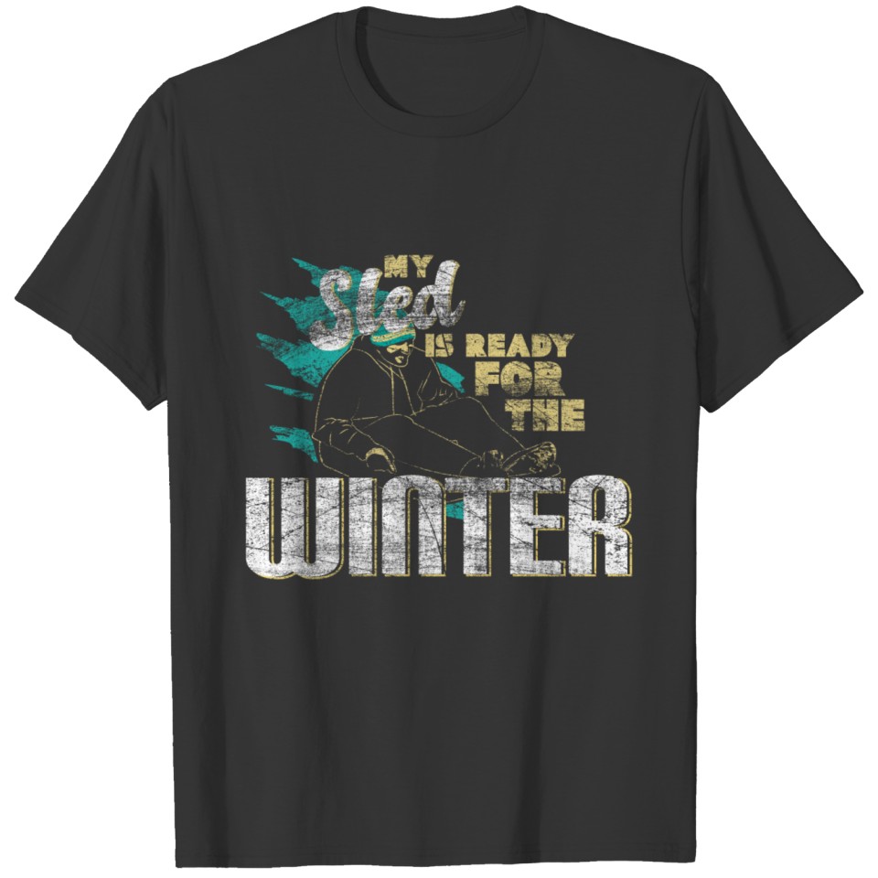 Winter sleigh gift T-shirt