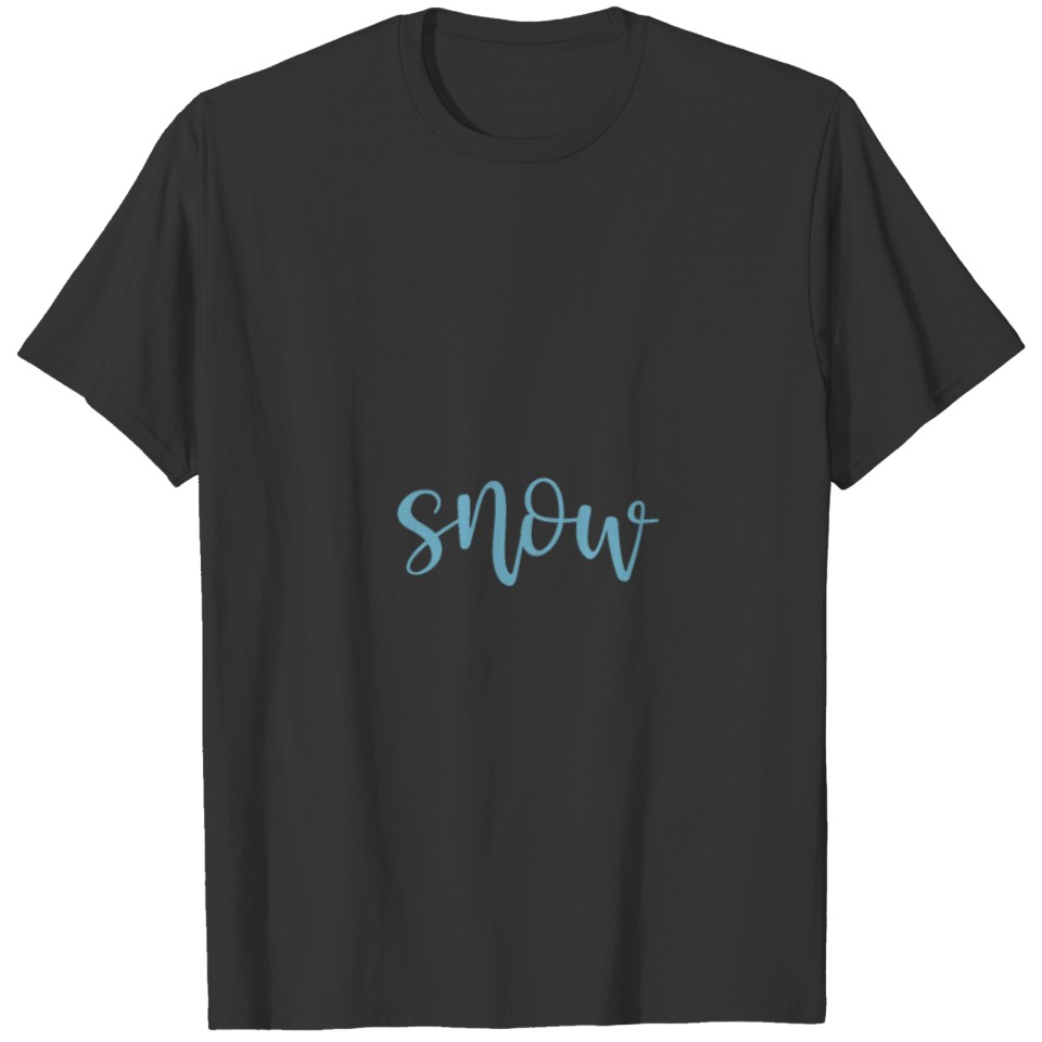 snow T-shirt