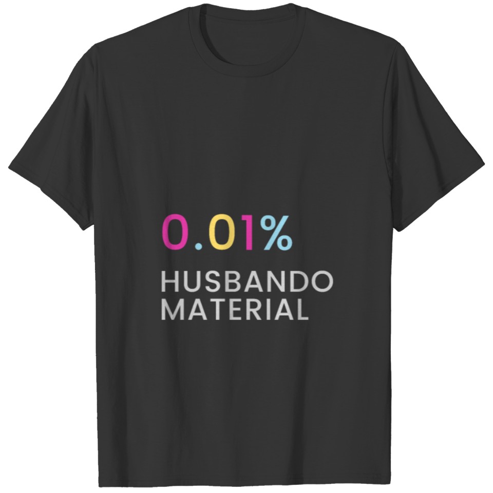 0.01% HUSBANDO MATERIAL T-shirt