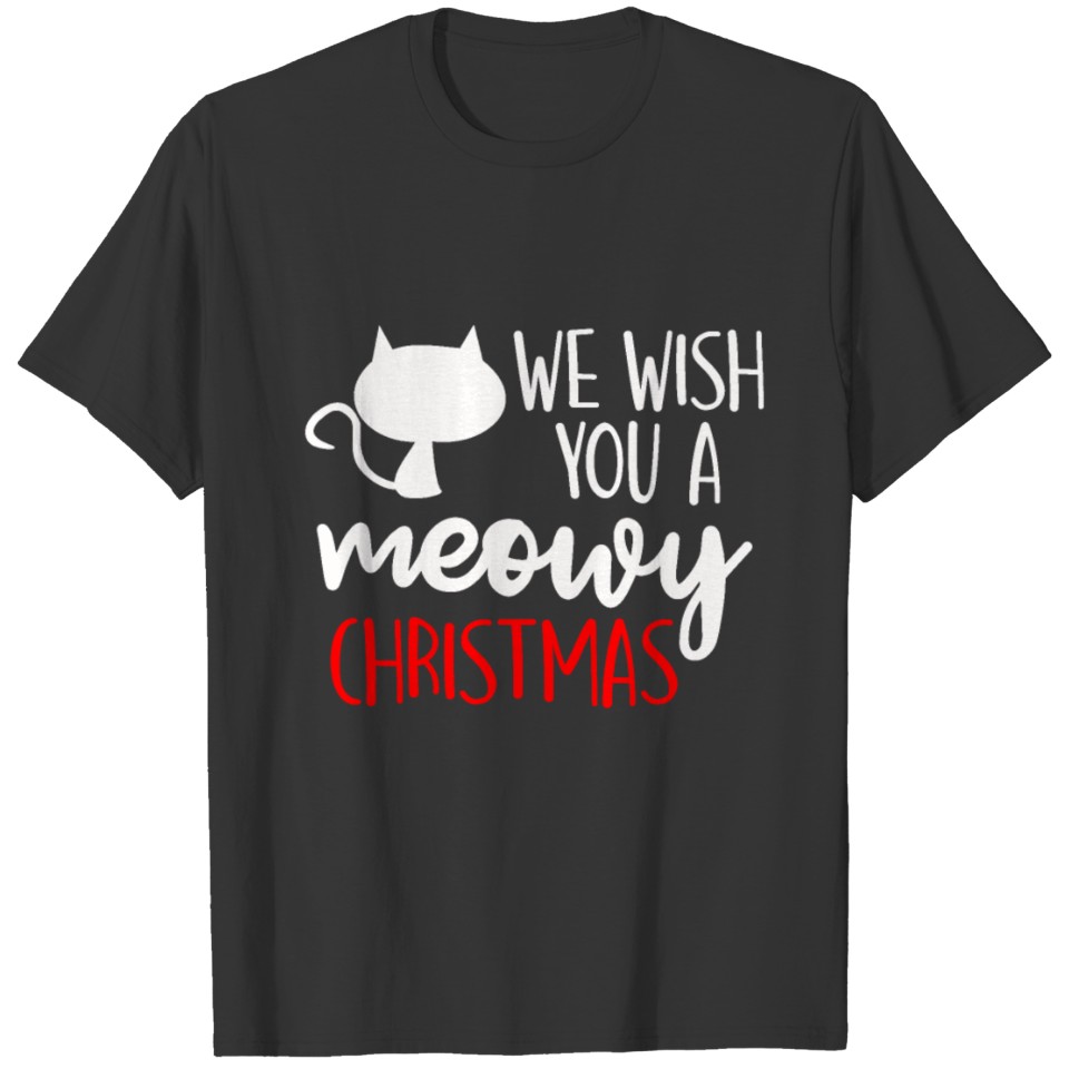 Christmas Cat T Shirts