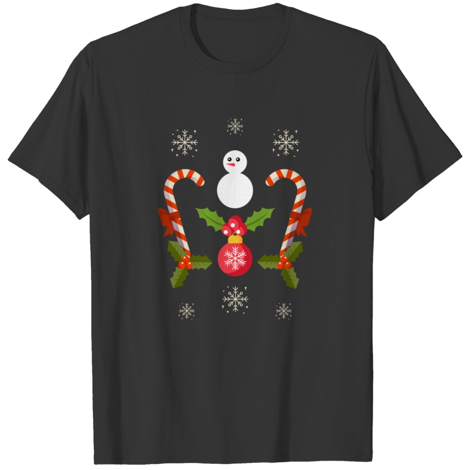 Merry Christmas Eve New Year Years Fireworks Happy T-shirt