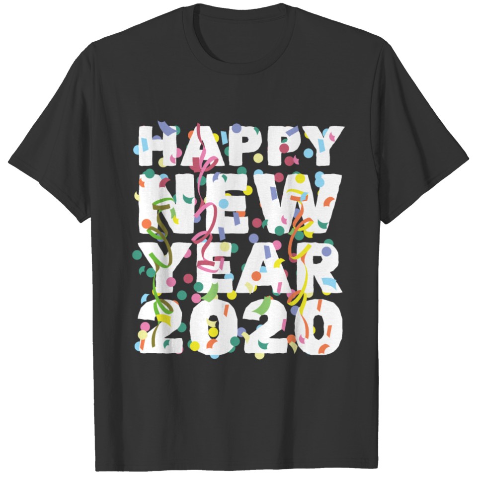 New Year's Eve Confetti T-shirt