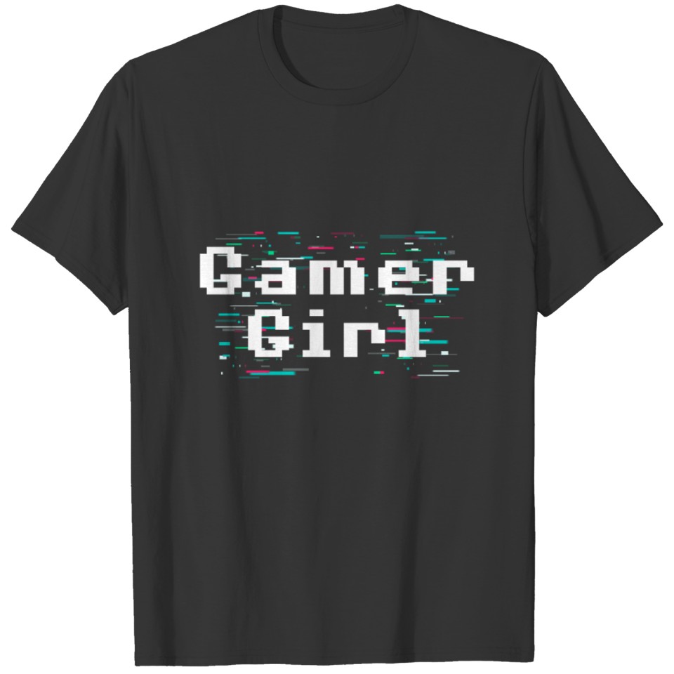 Gamer Girl Nerd Esports Geek Gaming Girl T-shirt