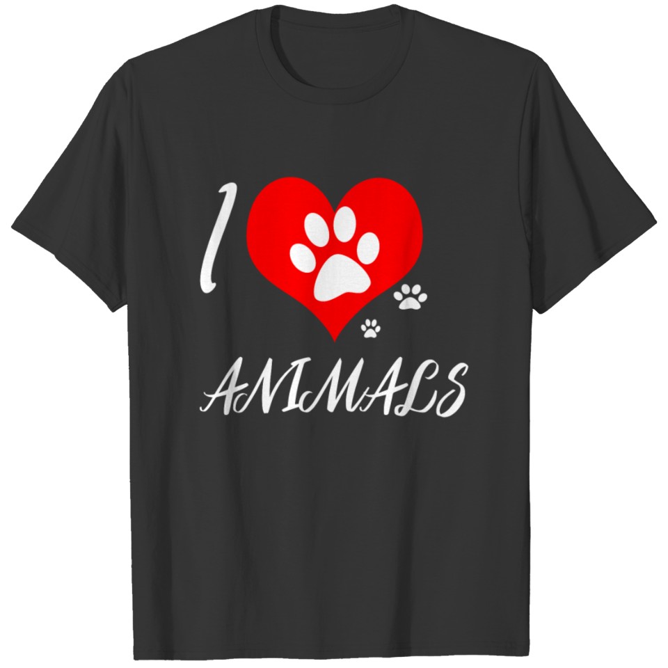 Animal Lover Animals Love Adopt Adoption Shelter T-shirt