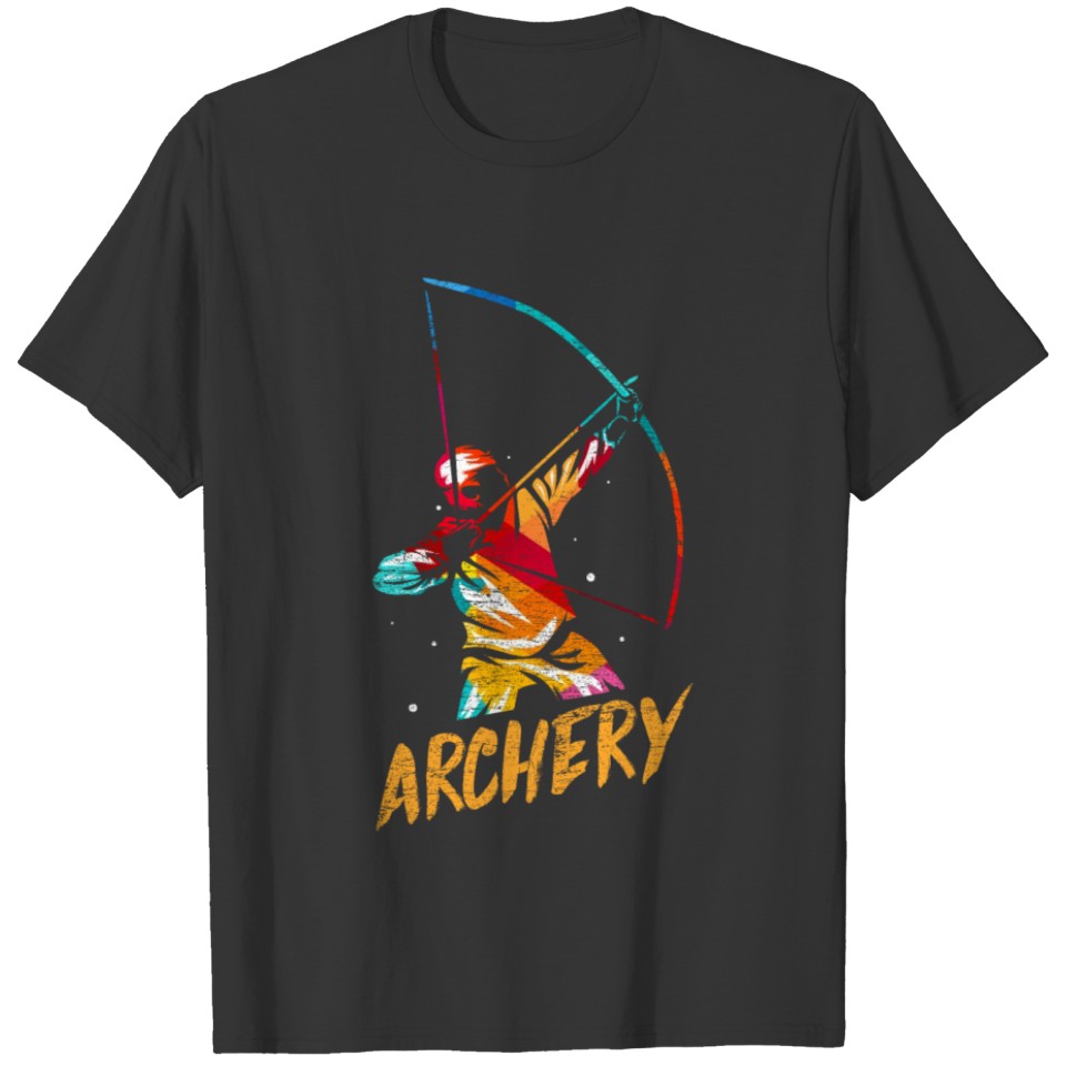 Archery Arc Sports Longbow Bow Gift T-shirt