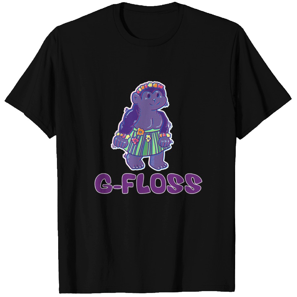 Xlarge Flowers Gorilla Fit SS Tee Solid Black