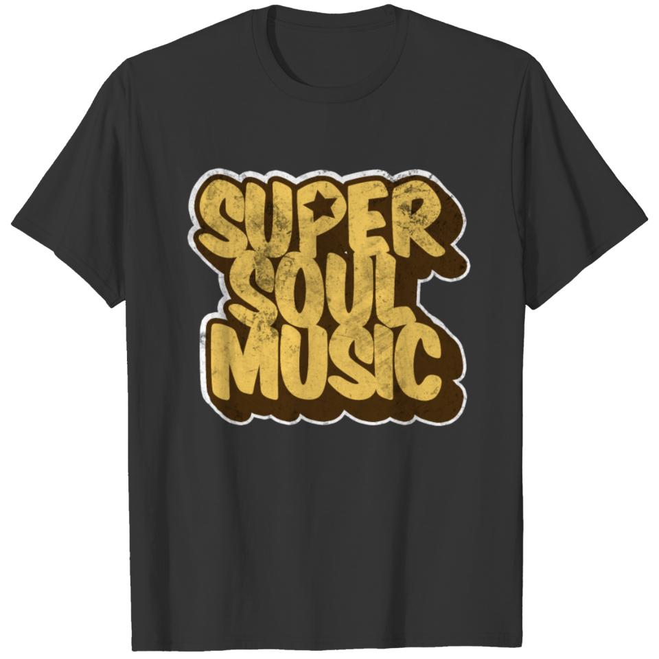 Soul Music 80s Retro Black Music Gift T-shirt