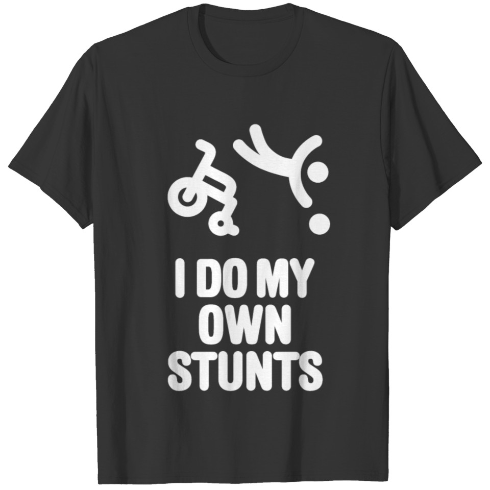 I do my own stunts funny wheelchair basketball T Shirts