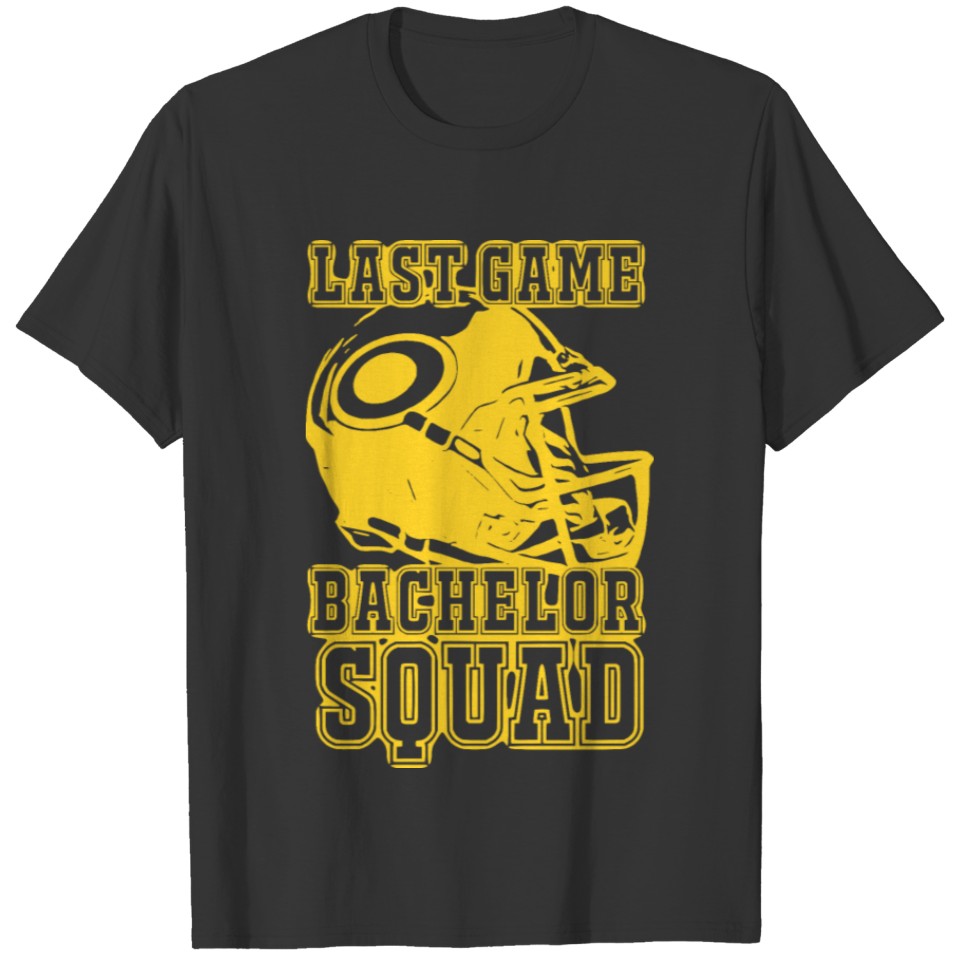 2reborn LAST GAME bachelor JGA Team Football ye T-shirt