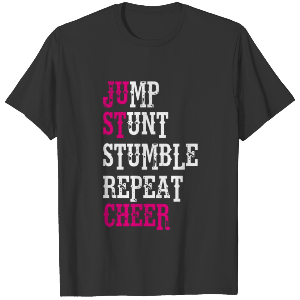 Just Cheer Cheering Squad T-shirt