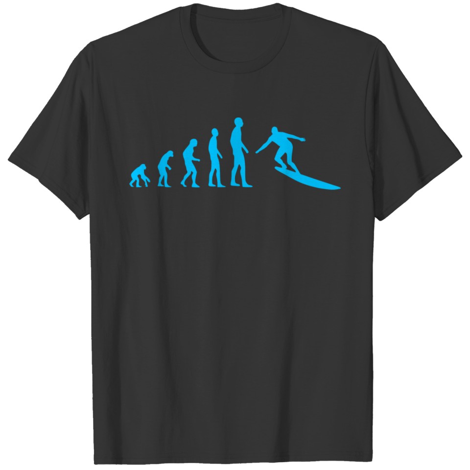 Surfing evolution T-shirt
