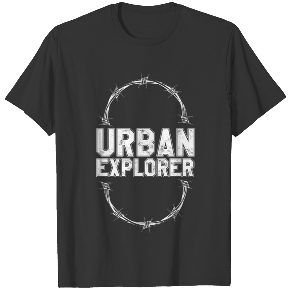 Urban Explorer Logo lettering gift idea T-shirt