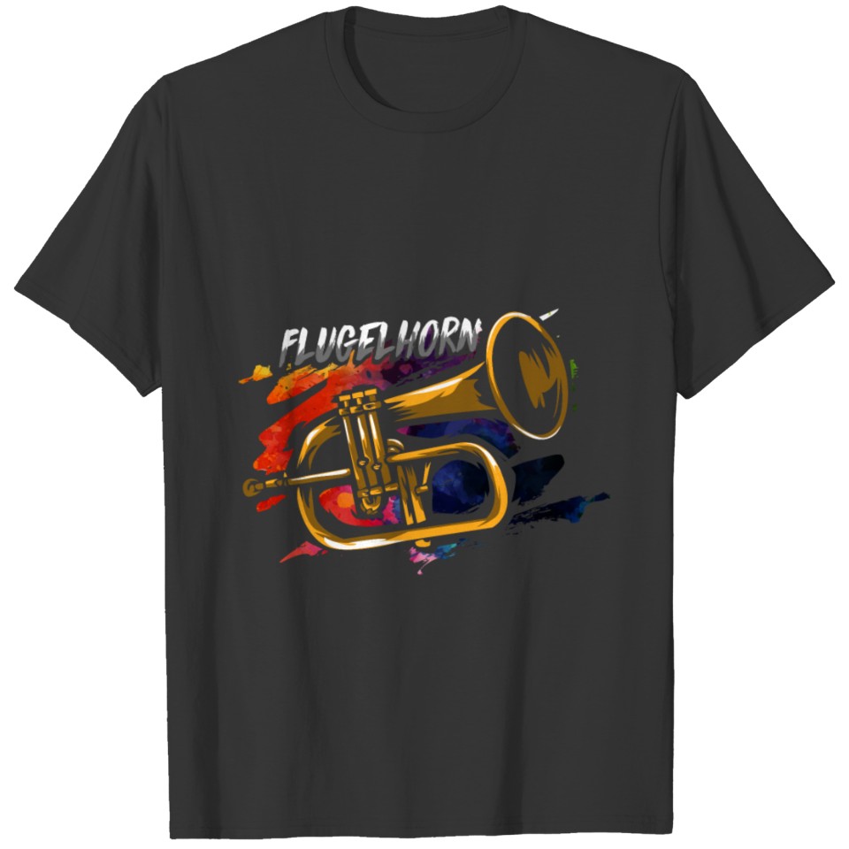 Flugelhorn Trumpet Gift T-shirt