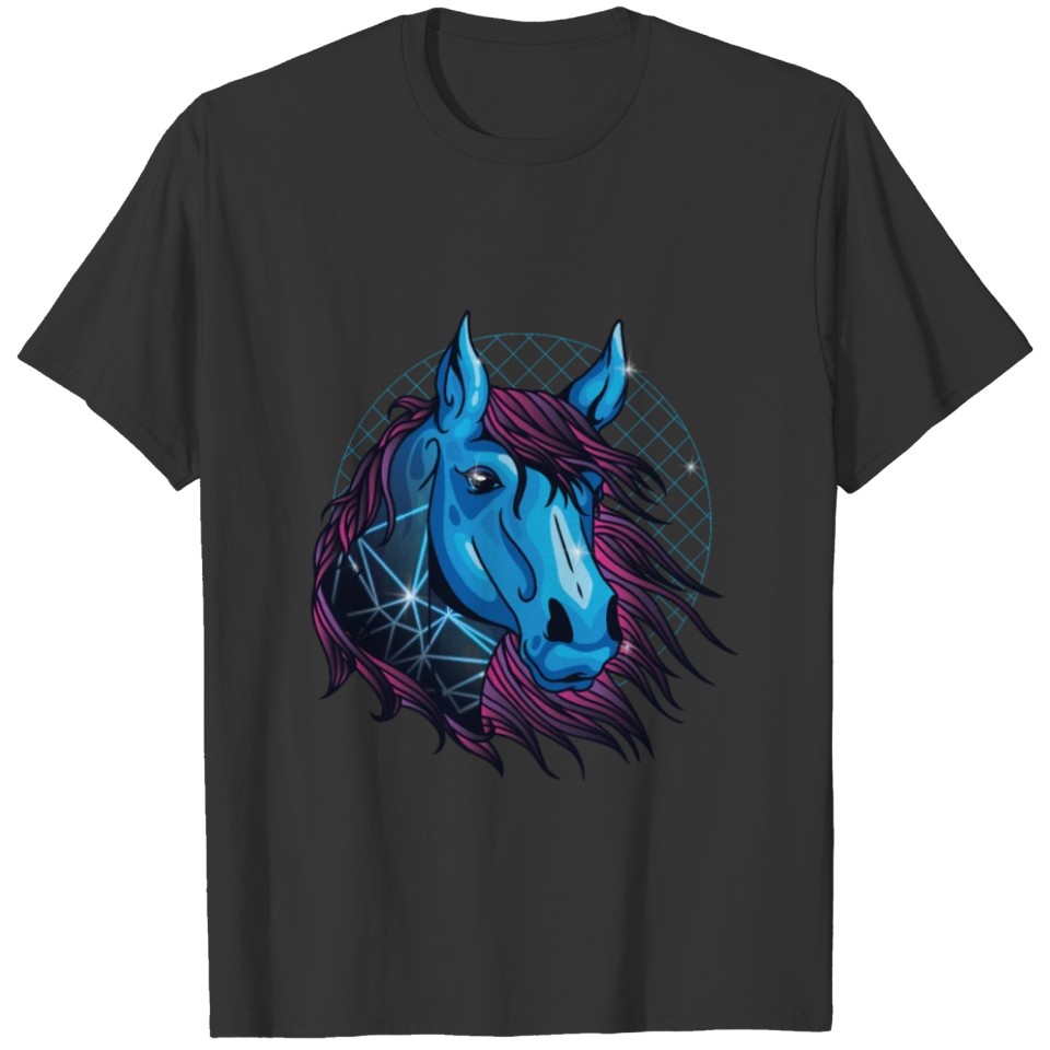 Vintage Horse Girl Women Gift Riding Horse Lover T Shirts
