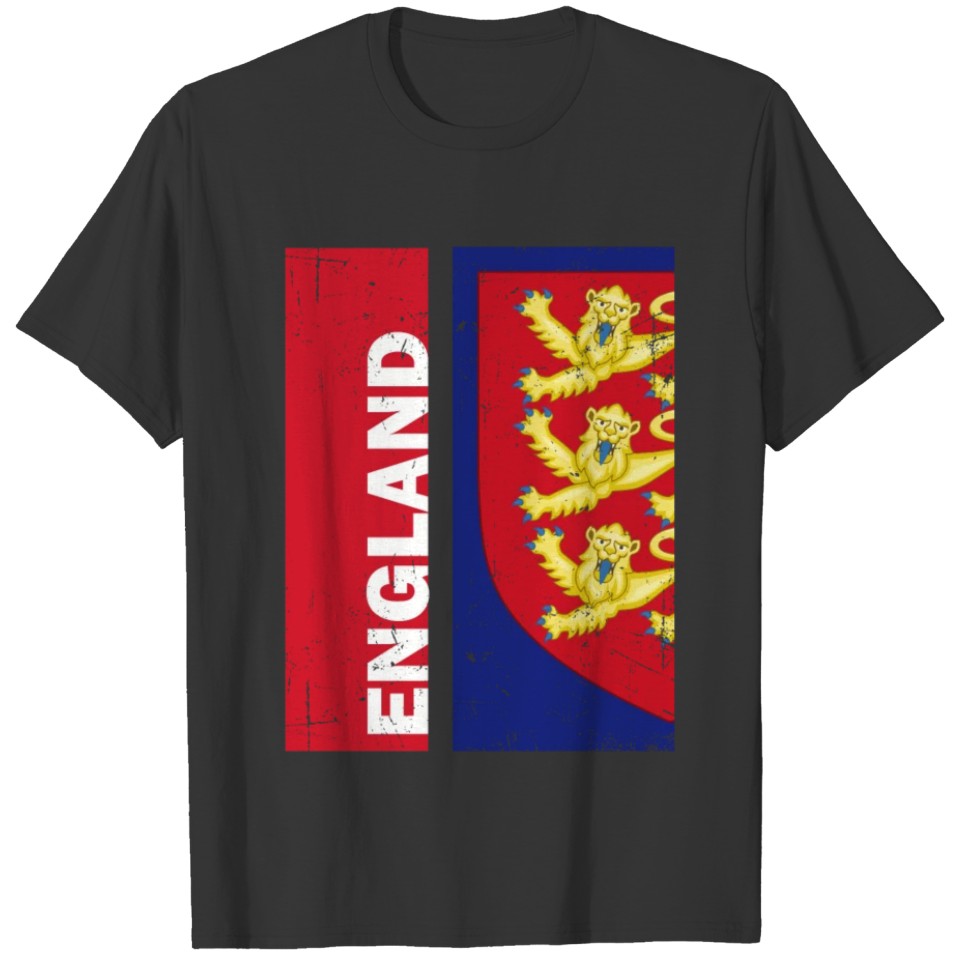 England English Lion British Student T-shirt