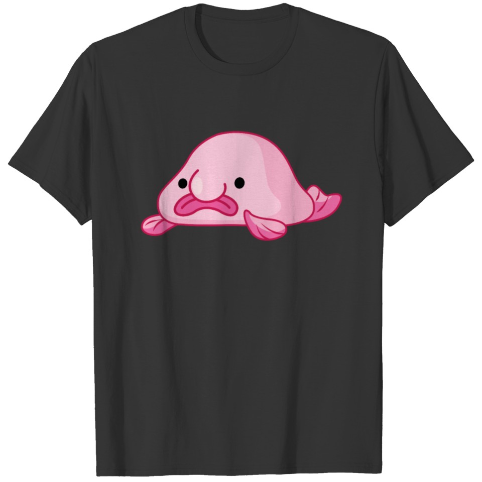 Blubfisch ugliest fish for anglers gift T-shirt