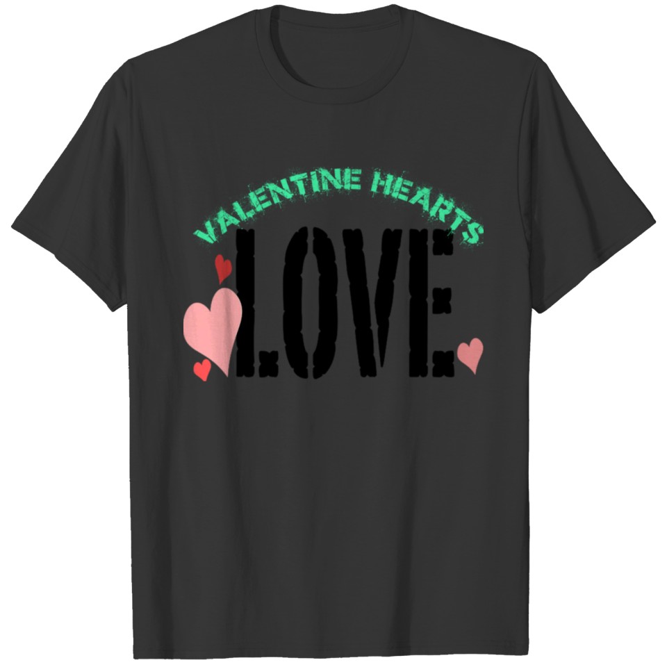 Valentine Hearts T-shirt