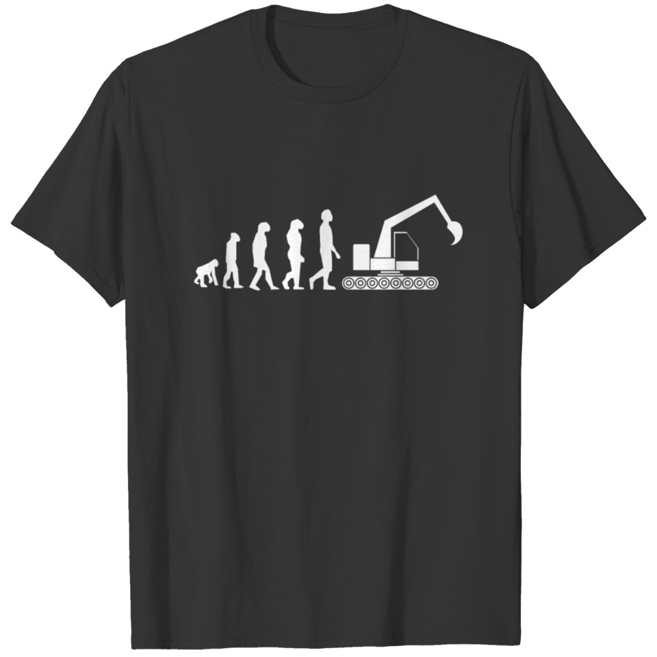 Excavator Evolution T-shirt
