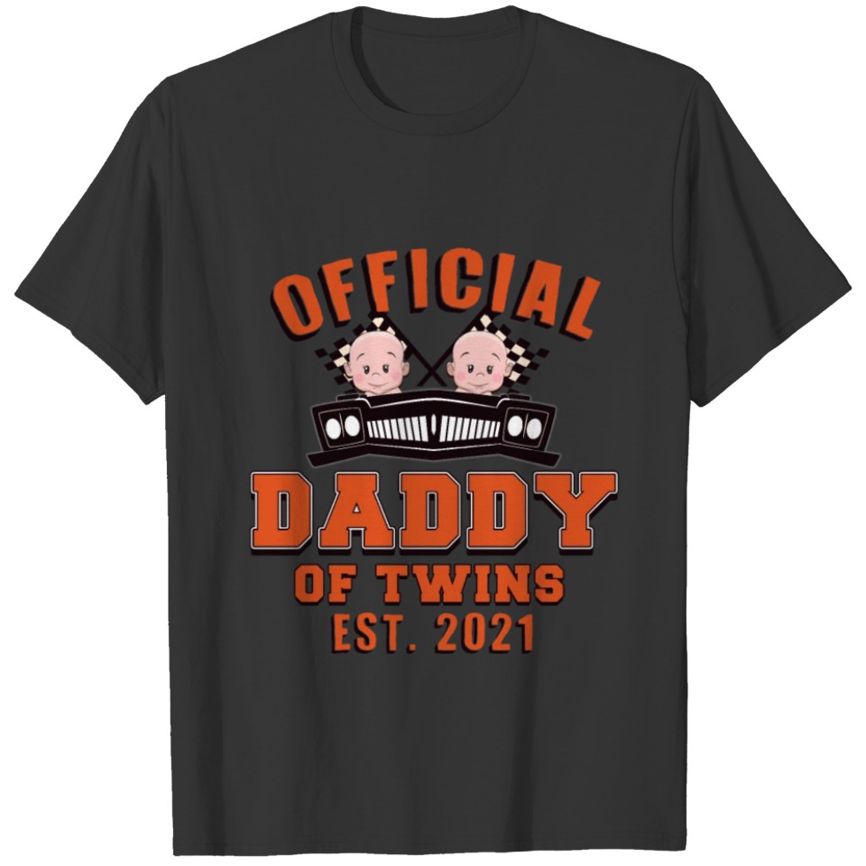 dad of twins T-shirt