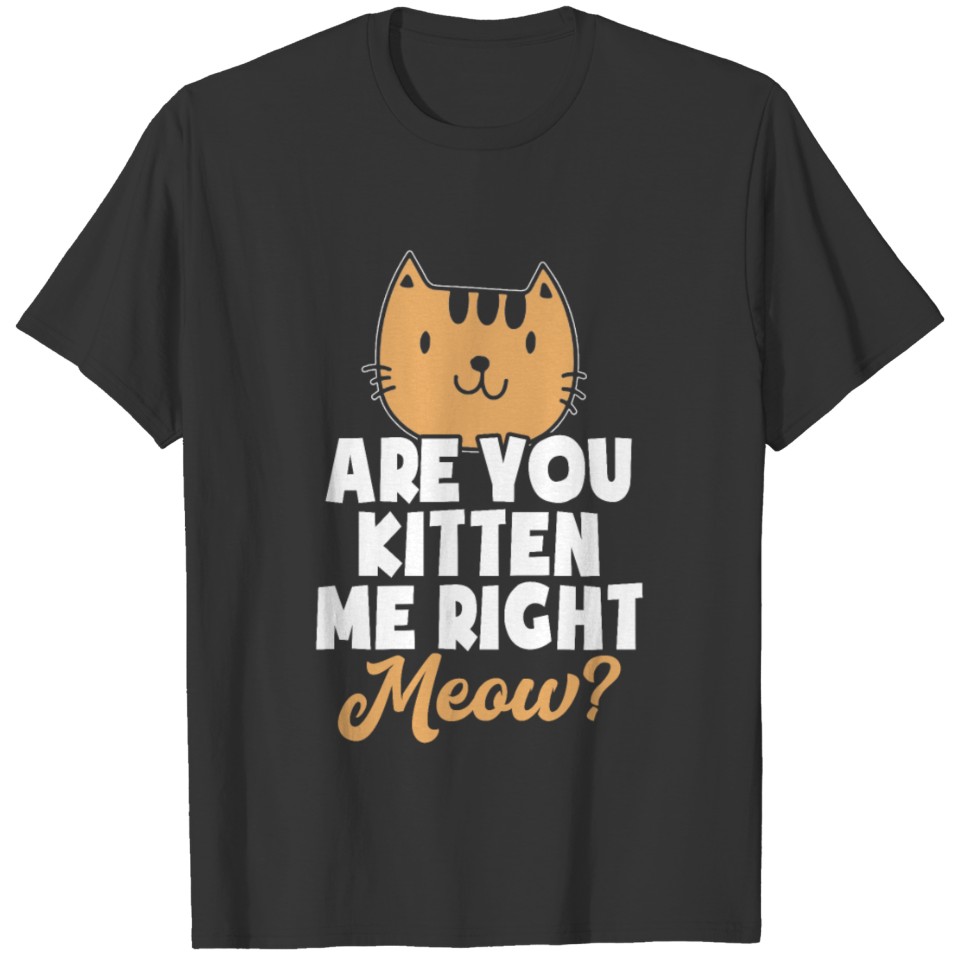 Cat Maine coon gift kidding kitten meow pussycat T-shirt