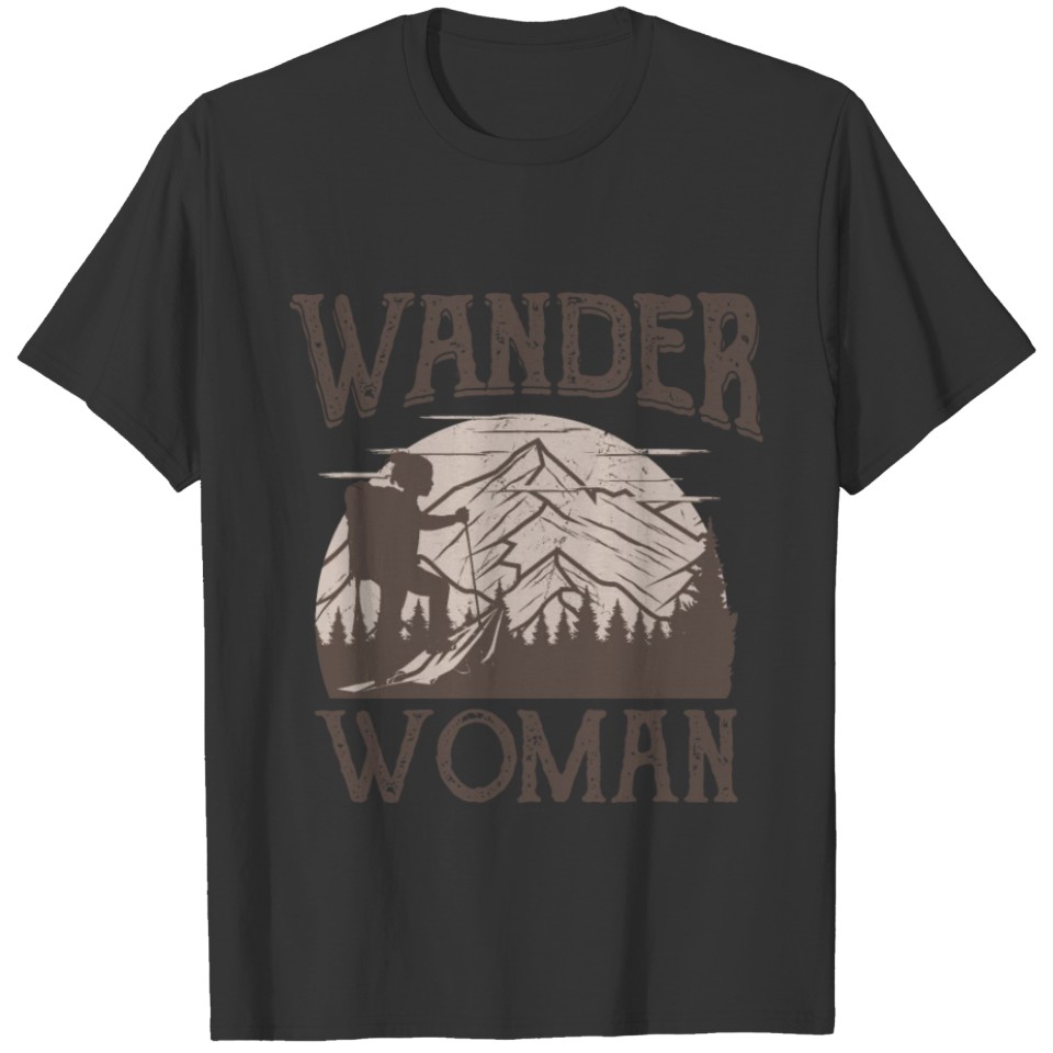 WANDER WOMAN Hiking T-shirt