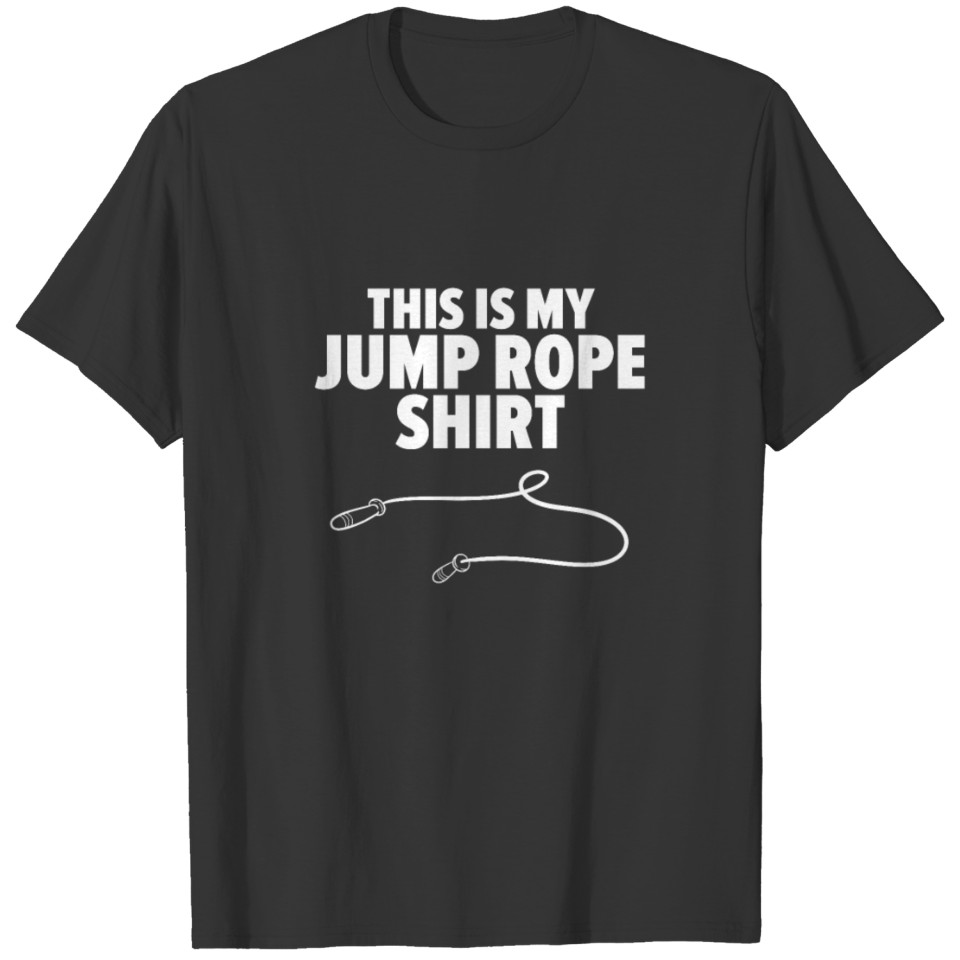 This Is My Jump Rope Funny Skipping T-shirt