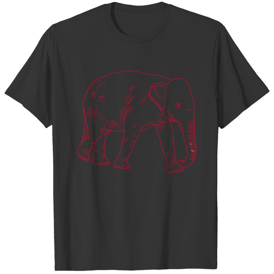 Red Elephant T-shirt