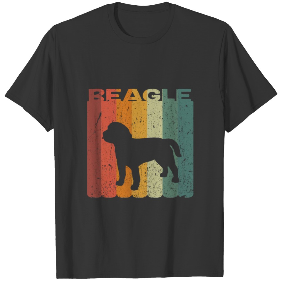 Retro Beagle Dog Dog Lover Gift T-shirt