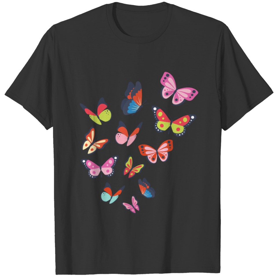 Butterfly Caterpillar T Shirts