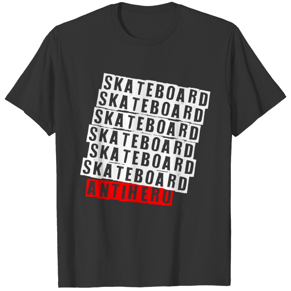 Skateboard style T-shirt