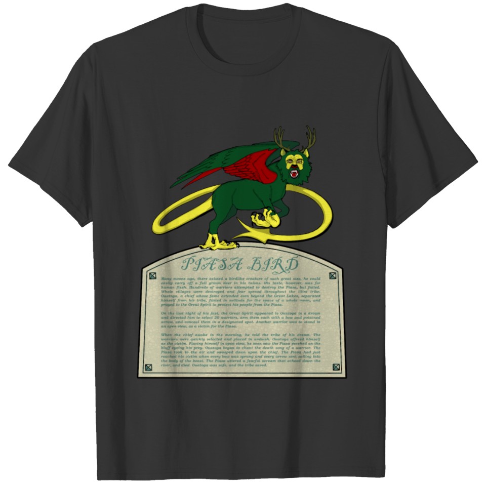 Legend of the Piasa Bird T-shirt