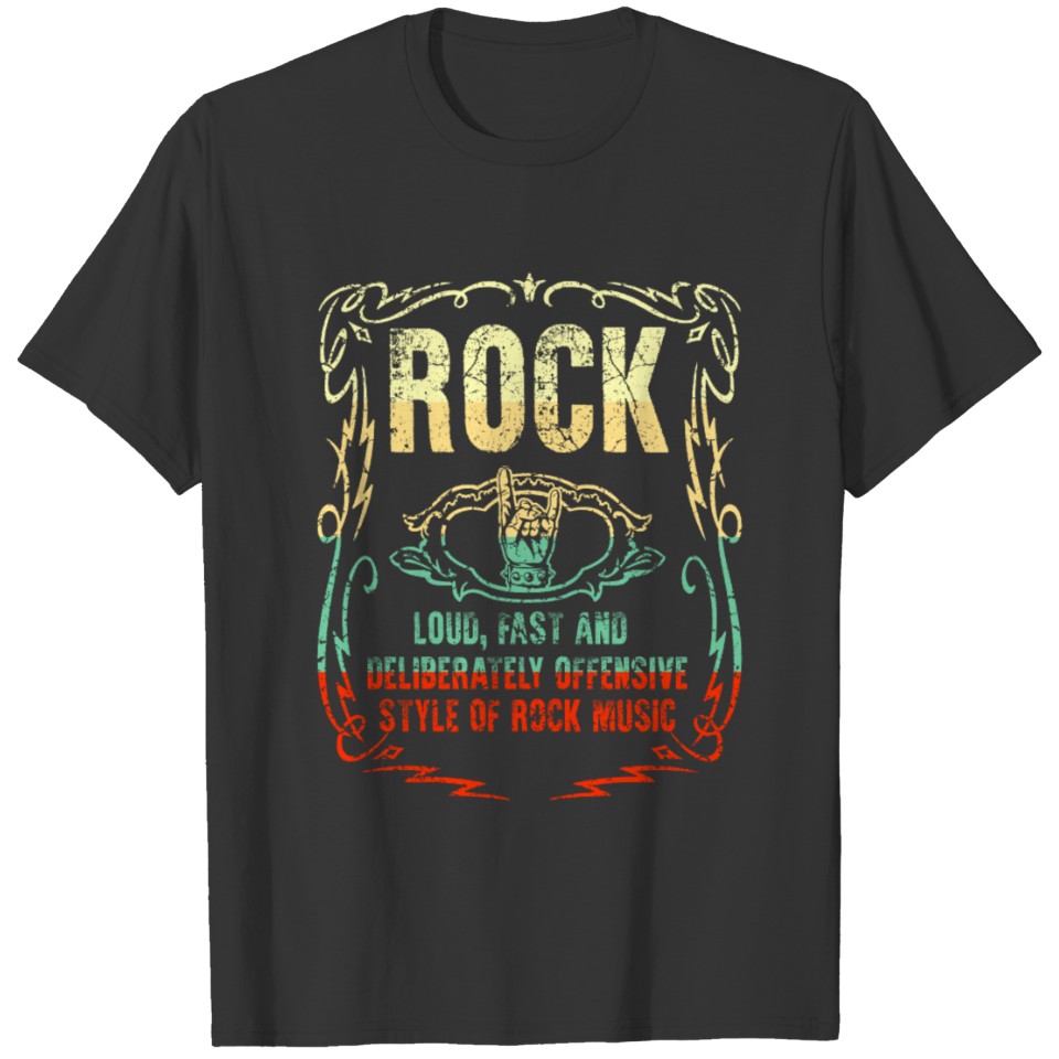 Rock Vintage Rock and Roll Music Guitar Gift 42 T Shirts