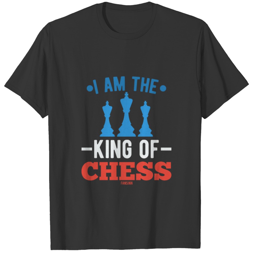 Chess King Queen figure Springer T-shirt