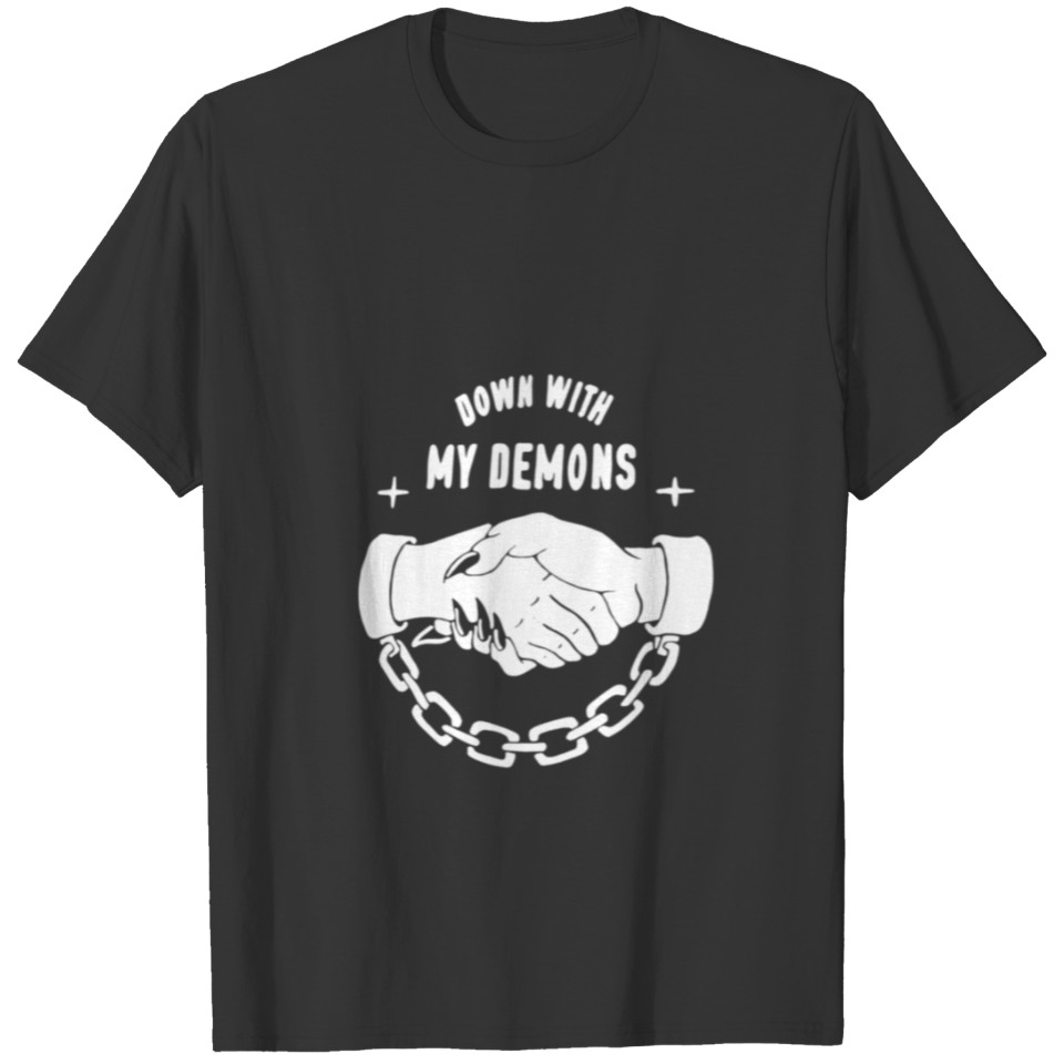 Down witch my demons T-shirt