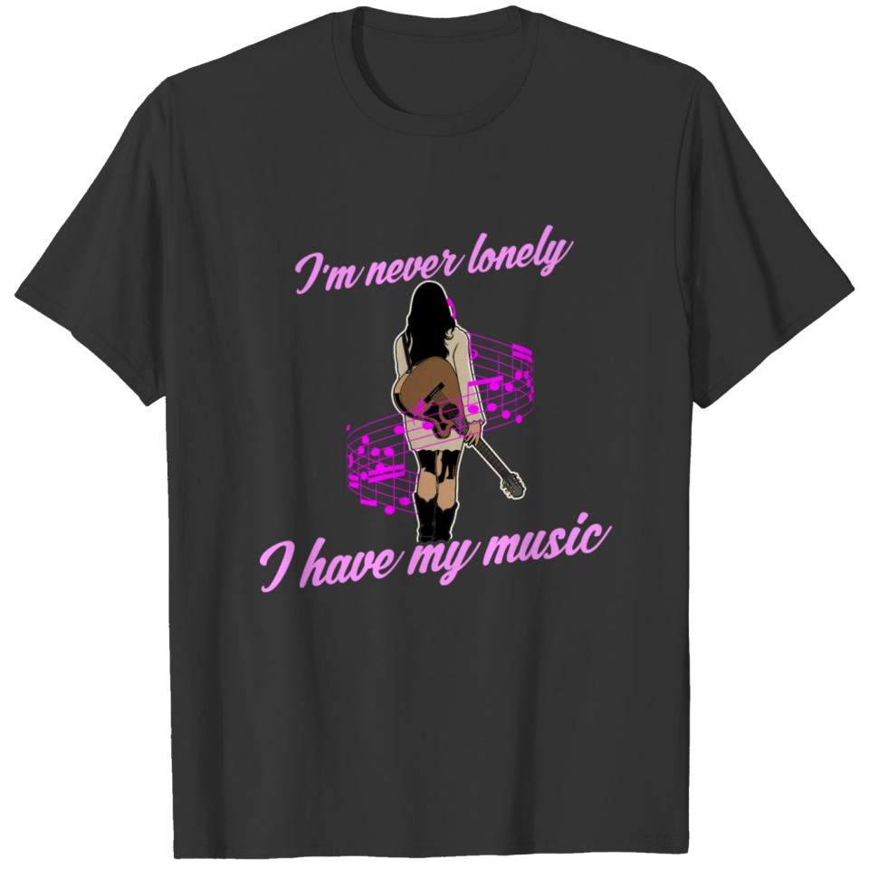 Guitar Woman T-shirt