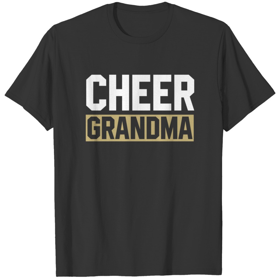 Cheer Grandma Funny Cheerleader Gift T-shirt