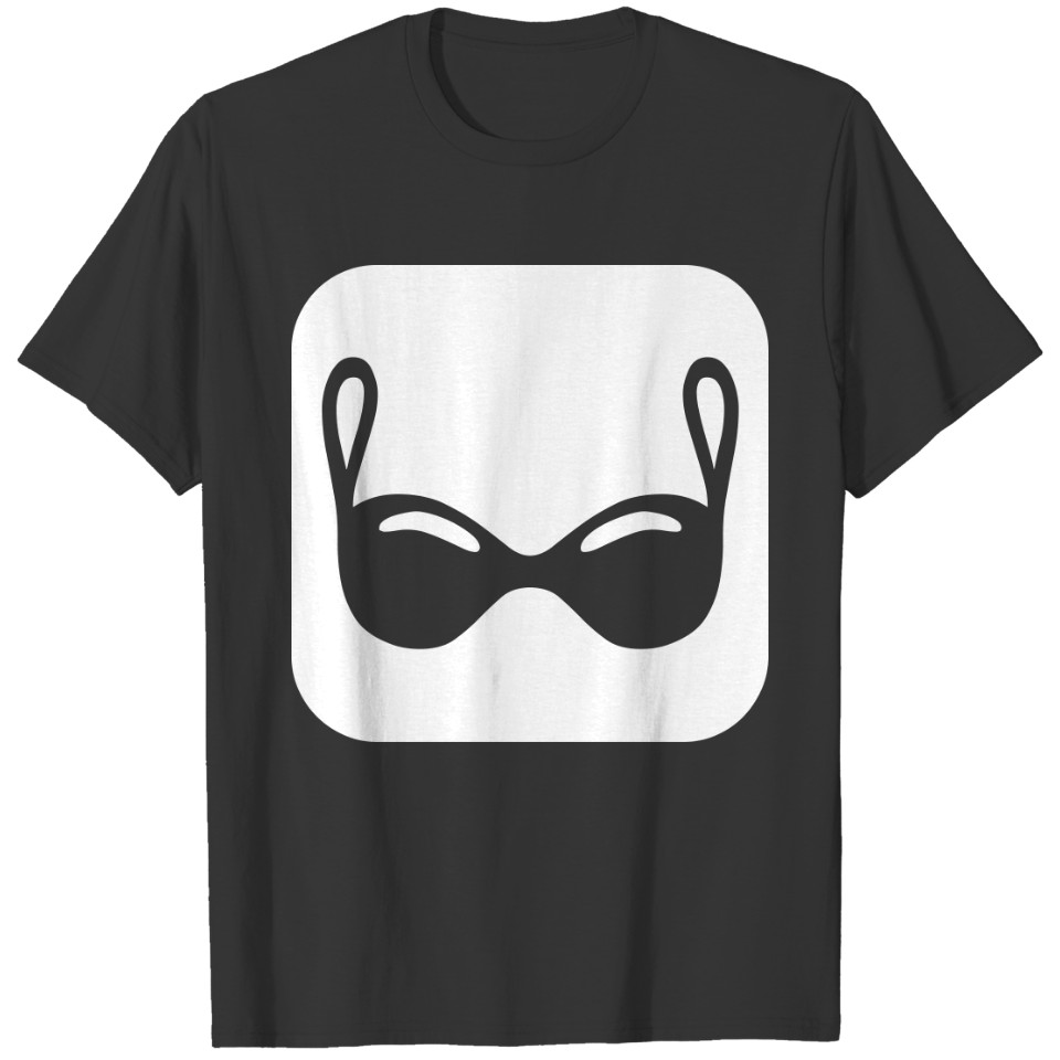 A Black Bra T-shirt