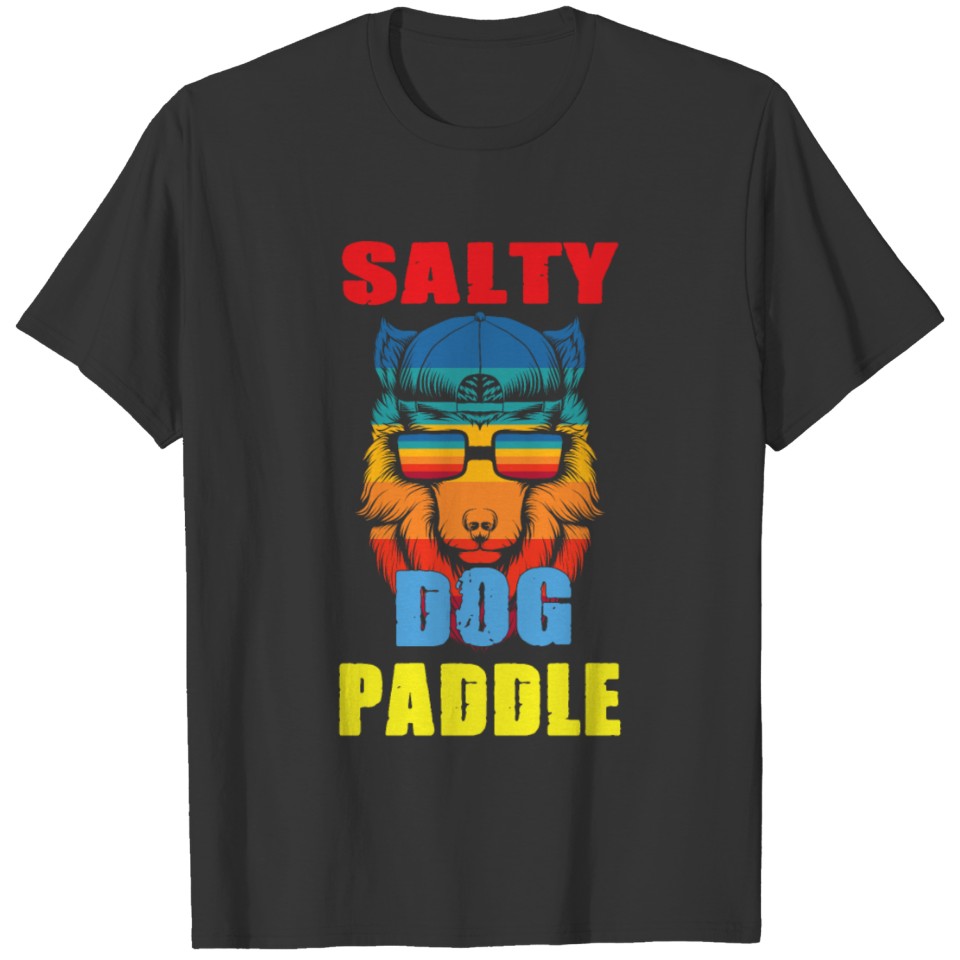 awesome saltyy dog paddle T Shirts T Shirts