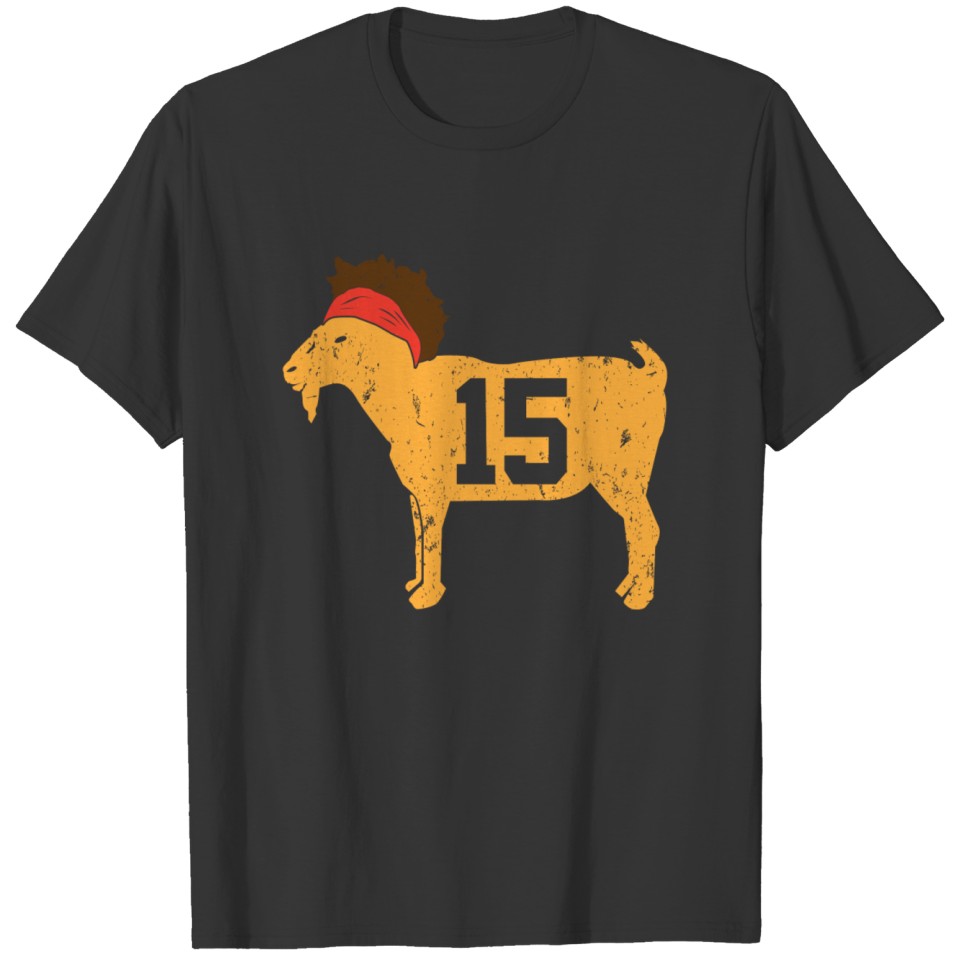 GOAT Number 15 MVP T-shirt
