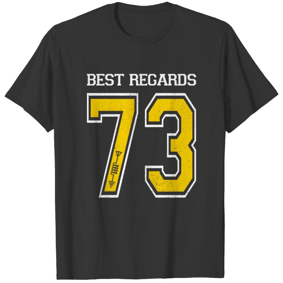 73 Best Regards HAM Radio - Amateur Radio Operator T-shirt